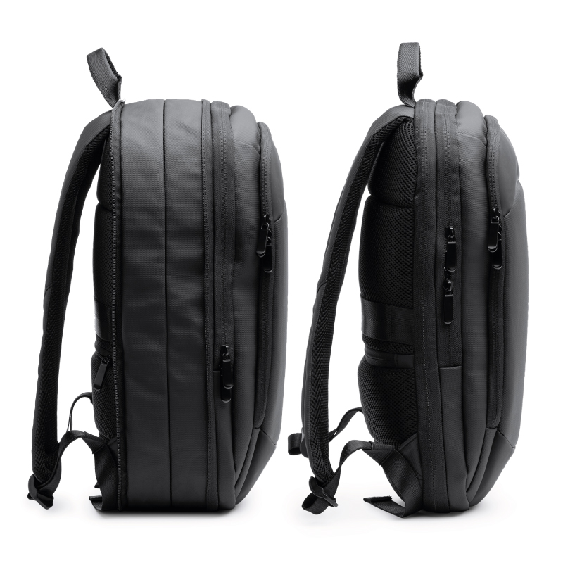 Expandable PU Leather Anti-Theft Backpack - Image 3