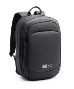 Expandable PU Leather Anti-Theft Backpack